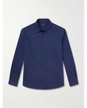 Slowear Linen Shirt - Blue
