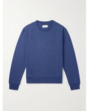 MR P. Cotton-blend Jersey Sweatshirt - Blue