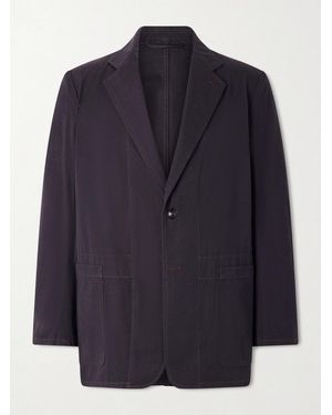 Kaptain Sunshine Take Easy Cotton Blazer - Blue