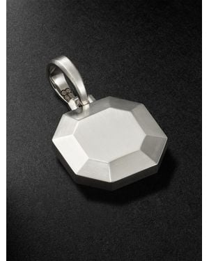 David Yurman Sterling Silver Pendant - Black
