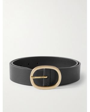 Anderson's 3.5Cm Leather Belt - Black