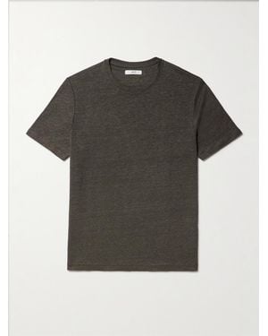 MR P. Linen T-shirt - Black