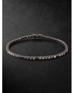 KOLOURS JEWELRY 14-Karat Blackened Diamond Bracelet
