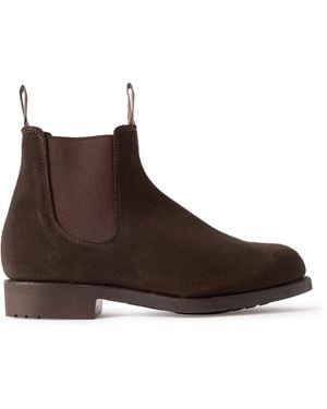 R.M.Williams Gardener Suede Chelsea Boots - Brown