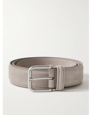 Anderson's 3.5Cm Nubuck Belt - Grey