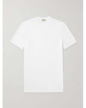 Altea Lewis Slim-Fit Stretch-Cotton Jersey T-Shirt - White