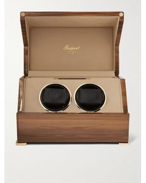 Rapport Perpetua Iii Lacquered Walnut Watch Winder - Natural