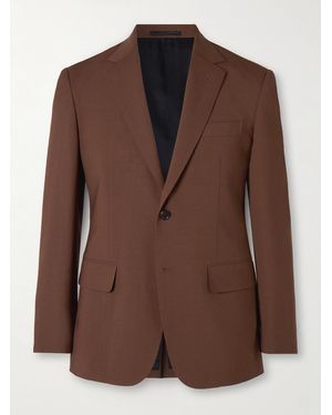 Wacko Maria Unstructured Wool Blazer - Brown