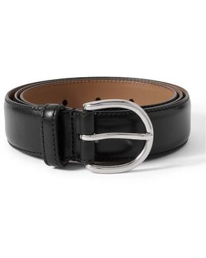 Morjas The Belt 3Cm Leather Belt - Black