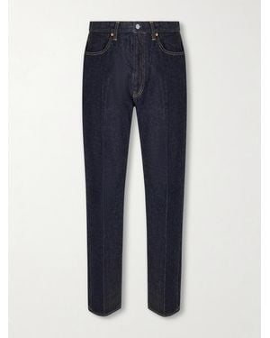 Kaptain Sunshine Skate Straight-Leg Selvedge Jeans - Blue