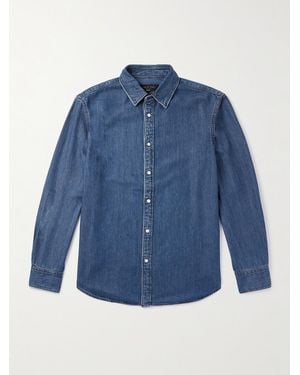 Rag & Bone Finch Denim Shirt - Blue