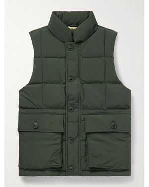 FRIZMWORKS Karakoram Quilted Nylon Down Gilet - Green