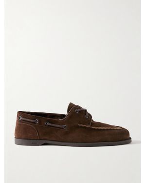 John Lobb Scarpe Da Barca - Marrone