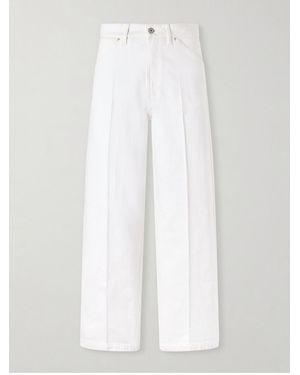 Lemaire Wide-Leg Jeans - White