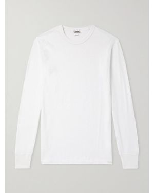 Visvim Sublig Thermal Oberteil aus einer Baumwoll-Kaschmirmischung - Weiß