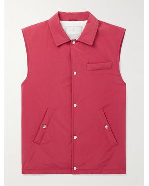 Brunello Cucinelli Padded Shell Gilet - Pink