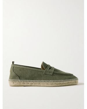 Castañer Nacho Espadrilles aus Canvas - Grün