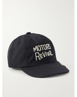 Visvim Excelsior Wool And Silk-Blend Twill Cap - Blue