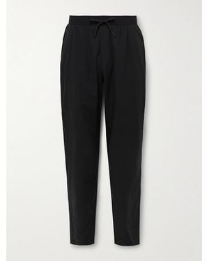 lululemon T.H.E. Tapered Stretch Recycled-Shell Drawstring Trousers - Black