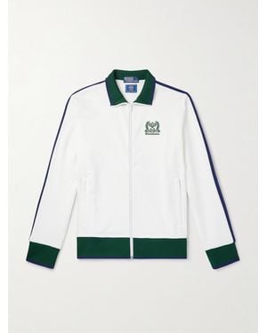 Polo Ralph Lauren Wimbledon Logo-Embroidered Piqué Track Jacket - White