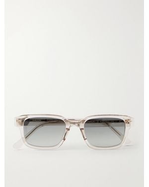 Ahlem Rive Gauche Square-Frame Acetate Sunglasses - Natural