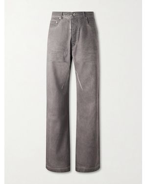 Rick Owens Geth Wide-Leg Jeans - Grey