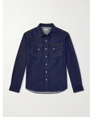 Kapital Denim Western Shirt - Blue