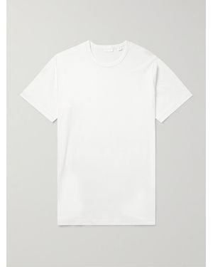 Handvaerk Pima Cotton-Jersey T-Shirt - White