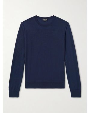 Tom Ford Wool Jumper - Blue