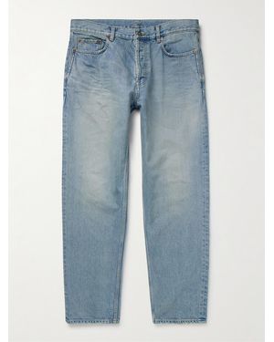 Saint Laurent Mick Straight-Leg Jeans - Blue