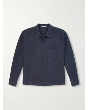 A Kind Of Guise Rumba Linen Shirt - Blue