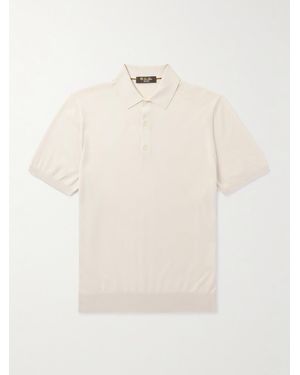 Loro Piana Wish® Wool Polo Shirt - Natural