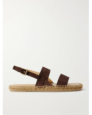 Castañer Ken Suede Sandals - Natural