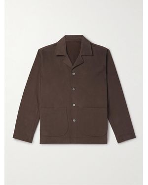STÒFFA Cotton-Twill Jacket - Brown