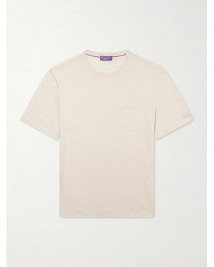 Ralph Lauren Linen-Jersey T-Shirt - Natural