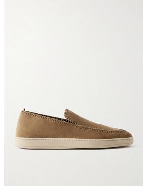 Officine Creative Herbie Suede Loafers - Brown