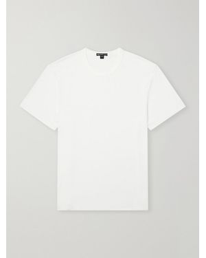 James Perse Lotus Cotton-Jersey T-Shirt - White