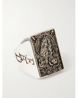 Enfants Riches Deprimes St.teresa Sterling Silver Ring - Natural