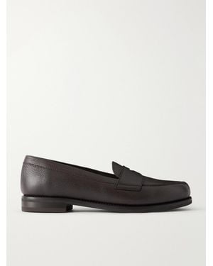 Morjas The Ivy Leather Penny Loafers - Brown