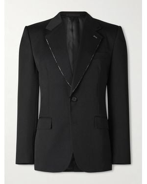 Givenchy Wool-Twill Blazer - Black