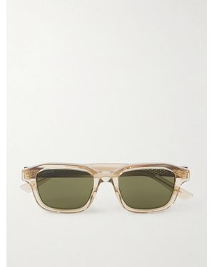 Gucci The Wirecore Square-Frame Acetate Sunglasses - Grün