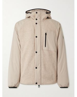 Loro Piana Apo Panelled Storm System® Cashmere-jersey Hooded Ski Jacket - Natural