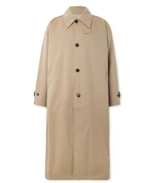 mfpen Venture Cotton-Gabardine Coat - Natural