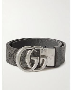 Gucci Cintura Reversibile - Grigio