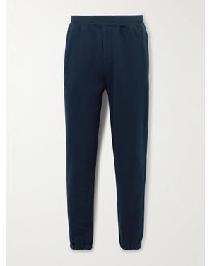 lululemon Steady State Tapered Cotton-Blend Jersey Joggers - Blue