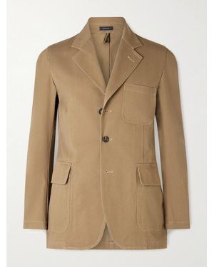 Drake's Him Mk. I Games Cotton-Twill Blazer - Natural