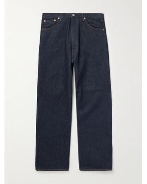 Orslow Super Dad's Straight-Leg Jeans - Blue