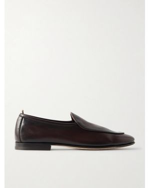 Officine Creative Oliver 006 Deerskin Loafers - Brown