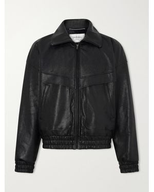 Saint Laurent Leather Jacket - Black