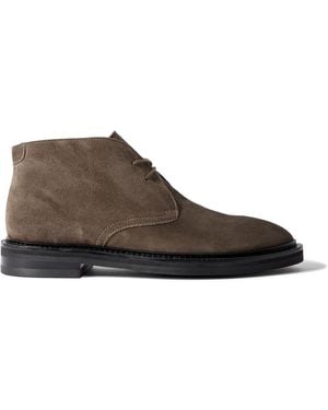 MR P. Lucien Suede Chukka Boots - Brown